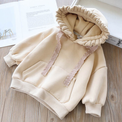 1-7T New Autumn Baby Girls Clothes Fleece Thickening Hooded Sweater Solid Color Princess Cute Casual Long Sleeve Tops
1-7T New Autumn Baby Girls Clothes Fleece Thickening Hooded Sweater Solid Color Princess Cute Casual Long Sleeve Tops