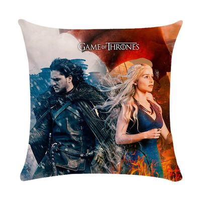 18" Square Game of Thrones Cotton Linen Home Decorative Throw Pillow Case Cushion Cover 45cm45cm
18" Square Game of Thrones Cotton Linen Home Decorative Throw Pillow Case Cushion Cover 45cm45cm