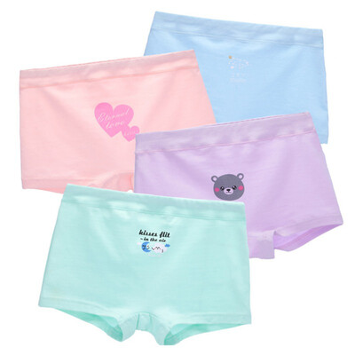 4pcsset Teenage Underpants Children Cotton Boxer Briefs Young Girls Underwear Cute Children Kids Baby Panties 2-15T
4pcsset Teenage Underpants Children Cotton Boxer Briefs Young Girls Underwear Cute Children Kids Baby Panties 2-15T