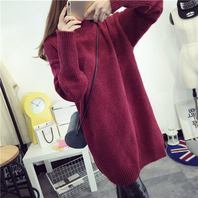 2018 Autumn Winter Sweater Women Warm Loose Long Sweater Women Female Turtleneck Long Sleeve Knitted Pullovers Tops Female
2018 Autumn Winter Sweater Women Warm Loose Long Sweater Women Female Turtleneck Long Sleeve Knitted Pullovers Tops Female