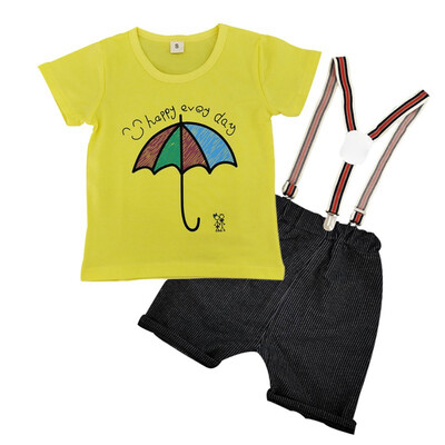 Summer Baby Boys Clothes Set Letter Print Short Sleeve Tops ShirtSuspender Short Pants Children Casual Outfits Sets
Summer Baby Boys Clothes Set Letter Print Short Sleeve Tops ShirtSuspender Short Pants Children Casual Outfits Sets