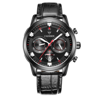 Cadisen Watch Men Sport Chronograph Clock Quartz Wristwatch Business Waterproof Watch Men
Cadisen Watch Men Sport Chronograph Clock Quartz Wristwatch Business Waterproof Watch Men