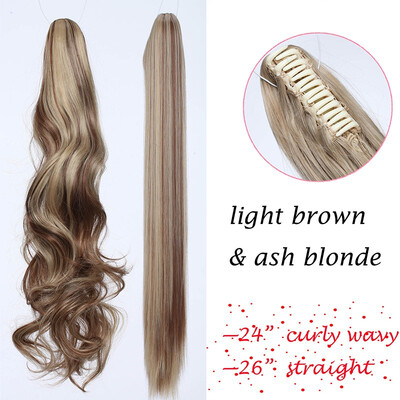 24-26 Inch Adjustable Messy Style Ponytail Hair Extension with Jaw Claw Synthetic Hair-Piece
24-26 Inch Adjustable Messy Style Ponytail Hair Extension with Jaw Claw Synthetic Hair-Piece