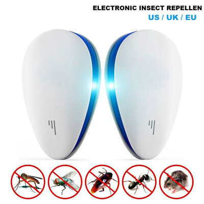 2pcs Ultrasonic Pest Repeller Plug In Electronic Repellent Mouse Spider Mosquito EUUKUS Plug
2pcs Ultrasonic Pest Repeller Plug In Electronic Repellent Mouse Spider Mosquito EUUKUS Plug
