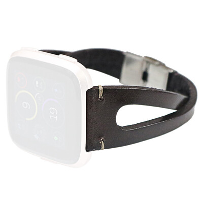 〖Follure〗Replacement Leather Wristband Band Strap Bracelet For Fitbit VersaVersa Lite