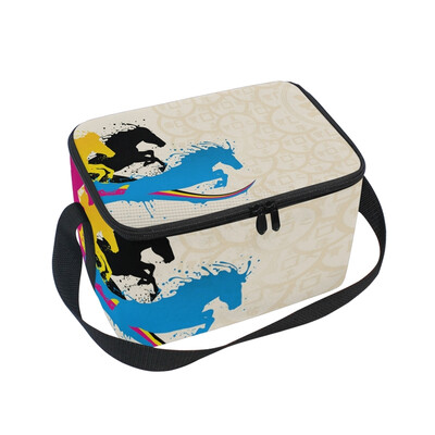 ALAZA Lunch Box Insulated Running Horse Lunch Bag Large Cooler Tote Bagfor Men Women
ALAZA Lunch Box Insulated Running Horse Lunch Bag Large Cooler Tote Bagfor Men Women