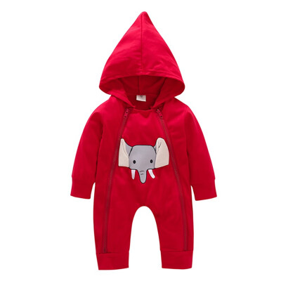2018 New Autumn Winter Cotton Infant Baby Elephant Print Zipper Clothes Baby Jumpsuit Double Zipper Childrens Romper
2018 New Autumn Winter Cotton Infant Baby Elephant Print Zipper Clothes Baby Jumpsuit Double Zipper Childrens Romper