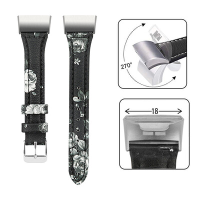 〖Follure〗Printing Leather Replacement Accessories Wristband Straps For Fitbit Charge 3
〖Follure〗Printing Leather Replacement Accessories Wristband Straps For Fitbit Charge 3