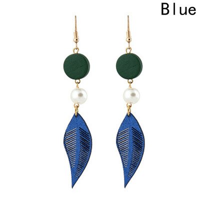 Pendant Earrings New Creative Earrings Bohemian Leaf Shape Pendant Earrings Women Fashion Jewelry
Pendant Earrings New Creative Earrings Bohemian Leaf Shape Pendant Earrings Women Fashion Jewelry