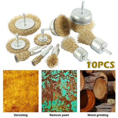 10Pcs Electric Grinding Wire Brush Steel Rotary Brush Wire Wheel Brush Grinder Rotary Tool Set
10Pcs Electric Grinding Wire Brush Steel Rotary Brush Wire Wheel Brush Grinder Rotary Tool Set