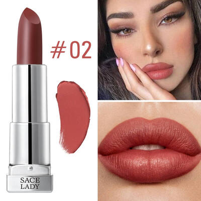 Sexy 9 Colors Silky Matte Lipstick Makeup Waterproof Pigmented Lip Stick Long-lasting Lips Make Up Cosmetics
Sexy 9 Colors Silky Matte Lipstick Makeup Waterproof Pigmented Lip Stick Long-lasting Lips Make Up Cosmetics