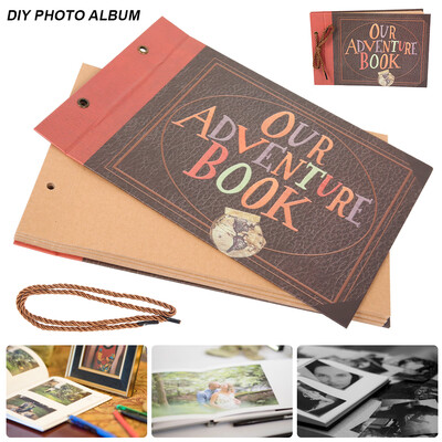 DIY Family Scrapbook Wedding Photo Retro Album Anniversary Scrapbook Adventure Book Pixar Handmade
DIY Family Scrapbook Wedding Photo Retro Album Anniversary Scrapbook Adventure Book Pixar Handmade