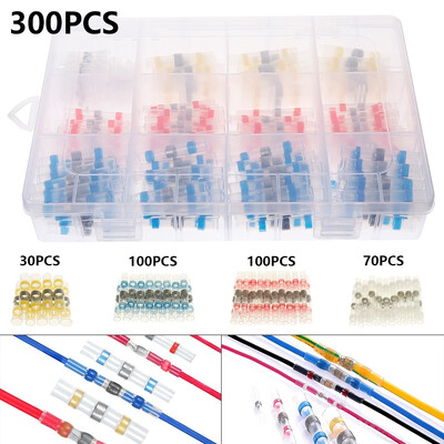 300pcs Solder Sleeve Connectors Seal Wire Connectors Heat Shrink Tubing Solder Sleeve Wire Connectors Kit
300pcs Solder Sleeve Connectors Seal Wire Connectors Heat Shrink Tubing Solder Sleeve Wire Connectors Kit