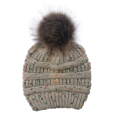 Winter Warm Knitted Beanie Hat Pom Poms Fur Ball Cap For Women Girls Outdoor Ski Cap
Winter Warm Knitted Beanie Hat Pom Poms Fur Ball Cap For Women Girls Outdoor Ski Cap
