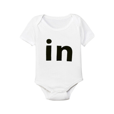 Infant Baby Rompers Short Sleeve Letter Print Brother Rompers Girls Boys Jumpsuit Newborn Clothes
Infant Baby Rompers Short Sleeve Letter Print Brother Rompers Girls Boys Jumpsuit Newborn Clothes