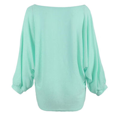 Women Long Batwing Sleeve O-Neck Casual Sweaters Female Knitting Solid Pullovers New Brand Plus Size For Summer Autumn
Women Long Batwing Sleeve O-Neck Casual Sweaters Female Knitting Solid Pullovers New Brand Plus Size For Summer Autumn