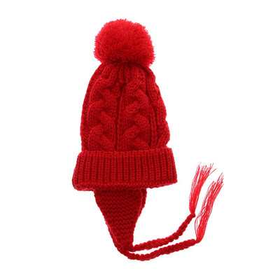 New Baby Pom Pom Winter Hat For Boys Girls Ball Hat Kids Warm Knitted Hat Newborn Beanie Cap Fashion Cute Infant Cap