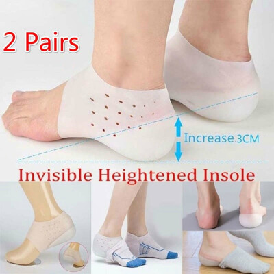 12 Pair Invisible Height Lift Heel Pad Sock Liners Increase Insole Pain Relief for Women Men
12 Pair Invisible Height Lift Heel Pad Sock Liners Increase Insole Pain Relief for Women Men