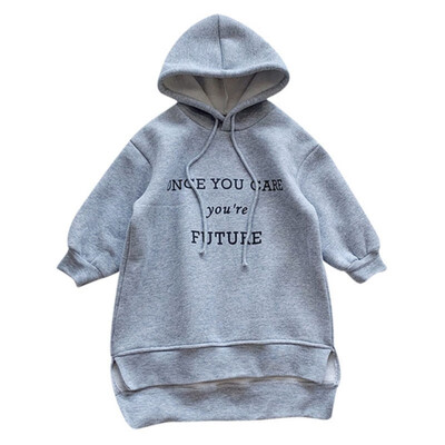 Children Clothes 0-7T Autumn Girls Cartoon Plus Thick Velvet Print Hooded Sweater Skirt Princess Cute Casual Long Sleeve Dress
Children Clothes 0-7T Autumn Girls Cartoon Plus Thick Velvet Print Hooded Sweater Skirt Princess Cute Casual Long Sleeve Dress