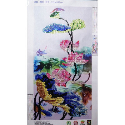 New Lotus 5D DIY Home Decor Kits Diamond Embroidery Painting Cross Stitch Rhinestone Lotus Flower
New Lotus 5D DIY Home Decor Kits Diamond Embroidery Painting Cross Stitch Rhinestone Lotus Flower
