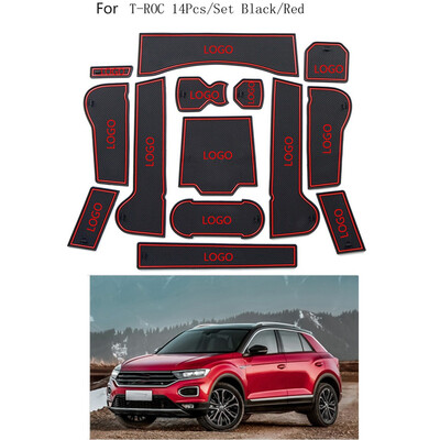 14PCSSet Car Gate Slot Mat Replacement for T-ROC Anti-Slip Door Pad Rubber Cup Groove Mat Interior Accessories
14PCSSet Car Gate Slot Mat Replacement for T-ROC Anti-Slip Door Pad Rubber Cup Groove Mat Interior Accessories