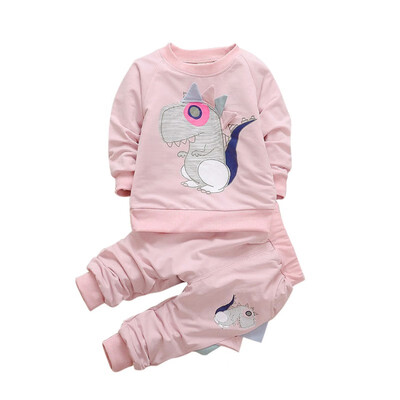 Autumn Childrens Long Sleeve Clothes Set Baby Boy Girl Dinosaur Pattern Long Sleeve Two-Piece Childrens Casual Suit
Autumn Childrens Long Sleeve Clothes Set Baby Boy Girl Dinosaur Pattern Long Sleeve Two-Piece Childrens Casual Suit