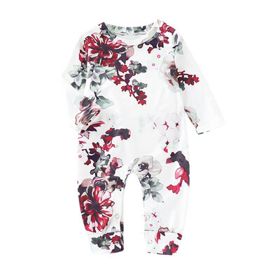 Spring Autumn Baby Girl Jumpsuits Baby Clothing Casual Floral Pattern Romper Infant Long Sleeve Children Romper Outfits
Spring Autumn Baby Girl Jumpsuits Baby Clothing Casual Floral Pattern Romper Infant Long Sleeve Children Romper Outfits