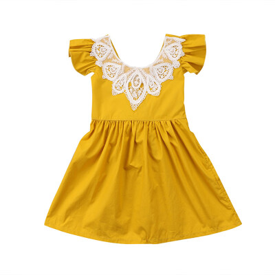 Newborn Toddler Girls Summer Lace Dress Vestidos Kids Baby Girl Princess Dresses Flare Sleeve Sundress Cotton Clothes
Newborn Toddler Girls Summer Lace Dress Vestidos Kids Baby Girl Princess Dresses Flare Sleeve Sundress Cotton Clothes