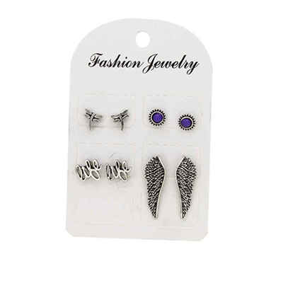4pcsFemaleGirlWingsPurpleRhinestonesAlloyEarPinStudEarringWomensJewelryAccessories
4pcsFemaleGirlWingsPurpleRhinestonesAlloyEarPinStudEarringWomensJewelryAccessories