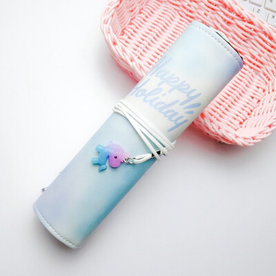 1x Cartoon Unicorn illusion Color Curling Pen Curtain Make-up Pencil Storage Bag
1x Cartoon Unicorn illusion Color Curling Pen Curtain Make-up Pencil Storage Bag