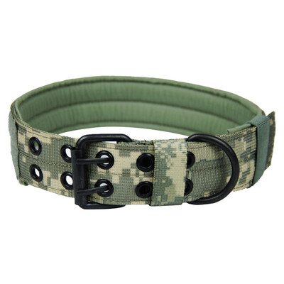 Outdoor Hunting Training Dog Collar Tactical Military 5 Adjustable Holes Durable Quick Release Metal Buckle Pet Neck Belts
Outdoor Hunting Training Dog Collar Tactical Military 5 Adjustable Holes Durable Quick Release Metal Buckle Pet Neck Belts