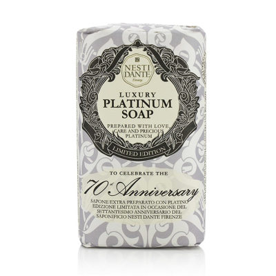 NESTI DANTE - 7070 Anniversary Luxury Platinum Soap With Precious Platinum Limited Edition 250g88oz
NESTI DANTE - 7070 Anniversary Luxury Platinum Soap With Precious Platinum Limited Edition 250g88oz