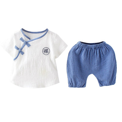 Baby Clothes Toddler Baby Boys Girls Clothes 2PCs Outfit Set Chinese Style Short Sleeve T-Shirt Tops Pants Clothing Set
Baby Clothes Toddler Baby Boys Girls Clothes 2PCs Outfit Set Chinese Style Short Sleeve T-Shirt Tops Pants Clothing Set