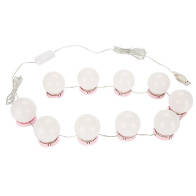 Makeup Mirror Vanity LED Light Bulbs Kit USB Charging Port Cosmetic Lighted Make up Mirrors Bulb Adjustable Brightness lights
Makeup Mirror Vanity LED Light Bulbs Kit USB Charging Port Cosmetic Lighted Make up Mirrors Bulb Adjustable Brightness lights