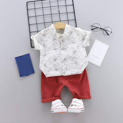 2PcsSet Summer Baby Boys Short Sleeve Print Tops Blouse T-shirtShorts Casual Outfits Sets
2PcsSet Summer Baby Boys Short Sleeve Print Tops Blouse T-shirtShorts Casual Outfits Sets