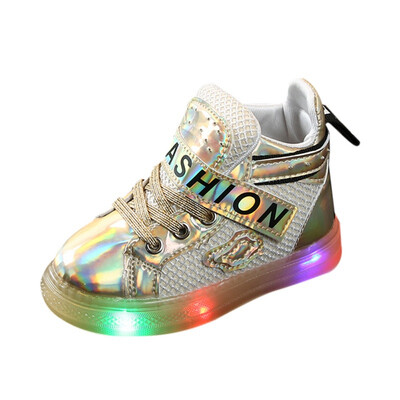 New Kids Shoes Fashion Winter Boys Girls Fashion LED Lights Children Casual Shoes Baby Cute PU Anti-slip Sports Walking Boots
New Kids Shoes Fashion Winter Boys Girls Fashion LED Lights Children Casual Shoes Baby Cute PU Anti-slip Sports Walking Boots