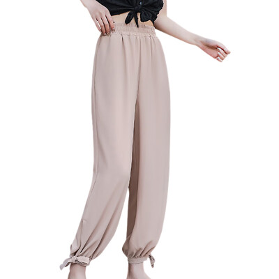 Women Comfy Harem Pants Mid Waist Elastic Solid Color Loose Straight Casual Long Trousers
Women Comfy Harem Pants Mid Waist Elastic Solid Color Loose Straight Casual Long Trousers