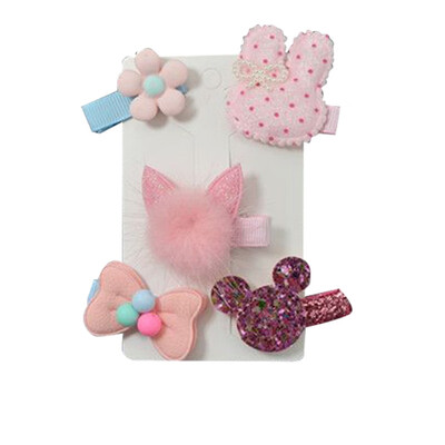 New Fashion 5pcsset Kids Baby Girl Cute Cartoon Hair Clips Bow Hairpins Set Headwear Gifts Girls Hair Accessories
New Fashion 5pcsset Kids Baby Girl Cute Cartoon Hair Clips Bow Hairpins Set Headwear Gifts Girls Hair Accessories
