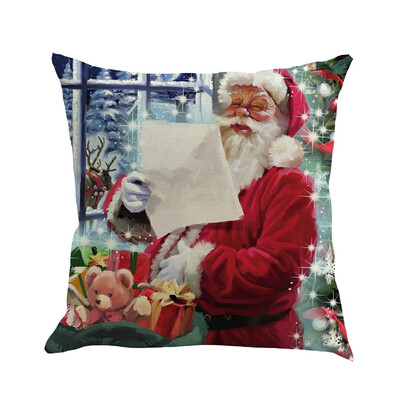 Tailored 1PC Happy Christmas Pillow Cases Linen Sofa Cushion Cover Home Decor Pillow Case
Tailored 1PC Happy Christmas Pillow Cases Linen Sofa Cushion Cover Home Decor Pillow Case