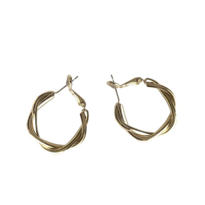 New Fashion Big Circle Punk Great Wall Pattern Hoop Earrings Twisted Gold Color For Women Party Wholesale Top Quality
New Fashion Big Circle Punk Great Wall Pattern Hoop Earrings Twisted Gold Color For Women Party Wholesale Top Quality