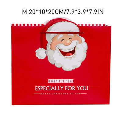Portable Creativity Christmas Gift Bag High Quality Paper Cartoon Santa Claus Printed Cute Portable Children Gift Bag
Portable Creativity Christmas Gift Bag High Quality Paper Cartoon Santa Claus Printed Cute Portable Children Gift Bag