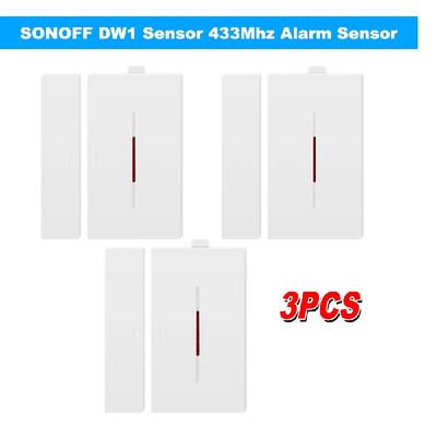 4PCS SONOFF DW1 Sensor 433Mhz Door Window Alarm Sensor Wireless Automation Anti-Theft Alarm Compatible With RF Bridge For Smart Ho
4PCS SONOFF DW1 Sensor 433Mhz Door Window Alarm Sensor Wireless Automation Anti-Theft Alarm Compatible With RF Bridge For Smart Ho
