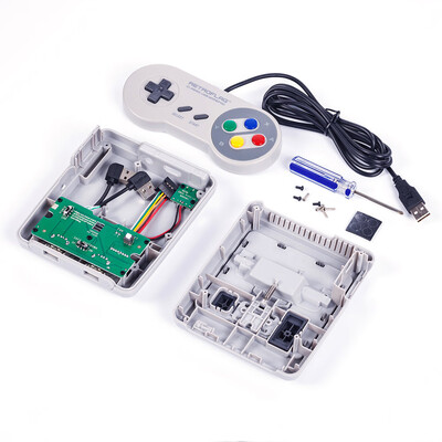 Retroflag SUPERPI Case Deluxe Edition Safe Shutdown Switch with Cabled Gamepad Compatible with Raspberry Pi 2 3&B
Retroflag SUPERPI Case Deluxe Edition Safe Shutdown Switch with Cabled Gamepad Compatible with Raspberry Pi 2 3&B
