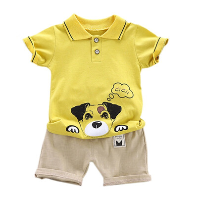 New Cartoon Dog Print Summer Children Boys Clothes Sets Boy Casual 2Pcs Kids T-shirt TopsShorts Clothes Suit
New Cartoon Dog Print Summer Children Boys Clothes Sets Boy Casual 2Pcs Kids T-shirt TopsShorts Clothes Suit