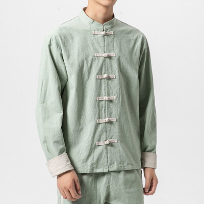 Toponeto Mens New Winter Style Ethnic Style Large Pure Linen Blouse Comfortable Coat
Toponeto Mens New Winter Style Ethnic Style Large Pure Linen Blouse Comfortable Coat