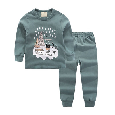 Baby Sleepwear SetsAutumn Baby Kids Girls Boys Cartoon Print Sleepwear Set Long Sleeve Blouse TopsPants Pajamass
Baby Sleepwear SetsAutumn Baby Kids Girls Boys Cartoon Print Sleepwear Set Long Sleeve Blouse TopsPants Pajamass