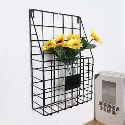 Toponeto Simple Iron Wall-Mounted Hanging Rack Magazine Newspaper Storage Shelf Organizer
Toponeto Simple Iron Wall-Mounted Hanging Rack Magazine Newspaper Storage Shelf Organizer