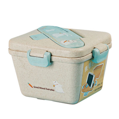 Japanese Style Square Wheat Straw Thermal Insulation Lunch Container Microwave Oven Student Sushi Dinner Box Fashion Sealed
Japanese Style Square Wheat Straw Thermal Insulation Lunch Container Microwave Oven Student Sushi Dinner Box Fashion Sealed