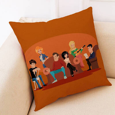 redCherry Friends Tv Show Pillow Case Linen Cushion Covers Squares Couch Sofa Pillow Cover 18x18 inch
redCherry Friends Tv Show Pillow Case Linen Cushion Covers Squares Couch Sofa Pillow Cover 18x18 inch