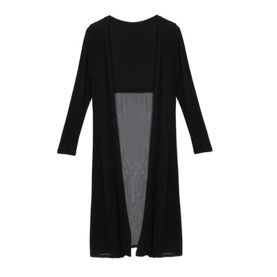 Korean Style Sunscreen Cardigan Shawl Long Sweater Coat Women Modal Chiffon Stitching Long Sleeve Sweaters Cardigan
Korean Style Sunscreen Cardigan Shawl Long Sweater Coat Women Modal Chiffon Stitching Long Sleeve Sweaters Cardigan